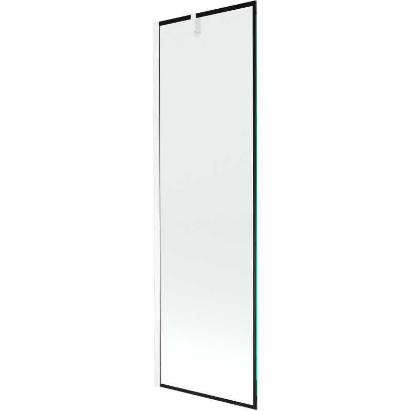Mexen Next Duschabtrennung 1-flügelig 60 x 150 cm, schwarzer Rahmen, Chrom - 895-060-000-00-70-01