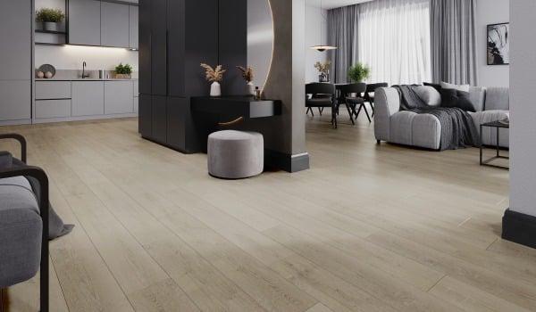 Wasserdichte Vinylpaneele, die Holz imitieren