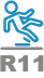 Rutschhemmung: R11
