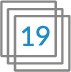 Anzahl der Gesichter: 19