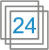 Anzahl der Gesichter: 24
