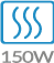 Heizleistung: 150 W